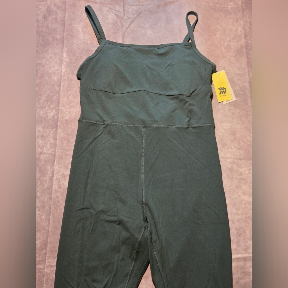 Womens Everyday Soft Active Bodysuit All In Motion Dark Green XXL NWT - Picture 3 of 13